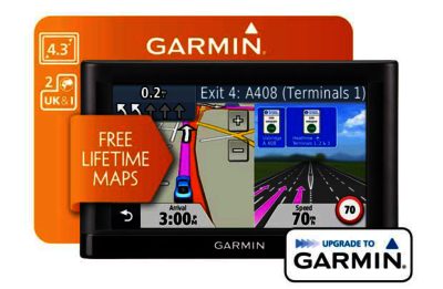 Garmin Nuvi 42Lm 4.3 Inch Lifetime Maps Uk & ROI